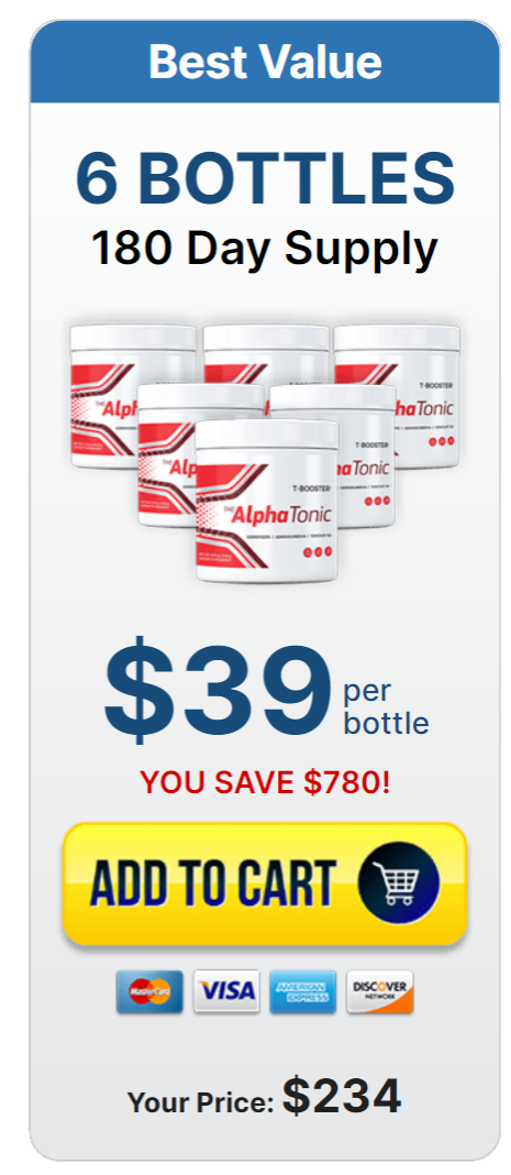 Alpha Tonic 6 bottle Price